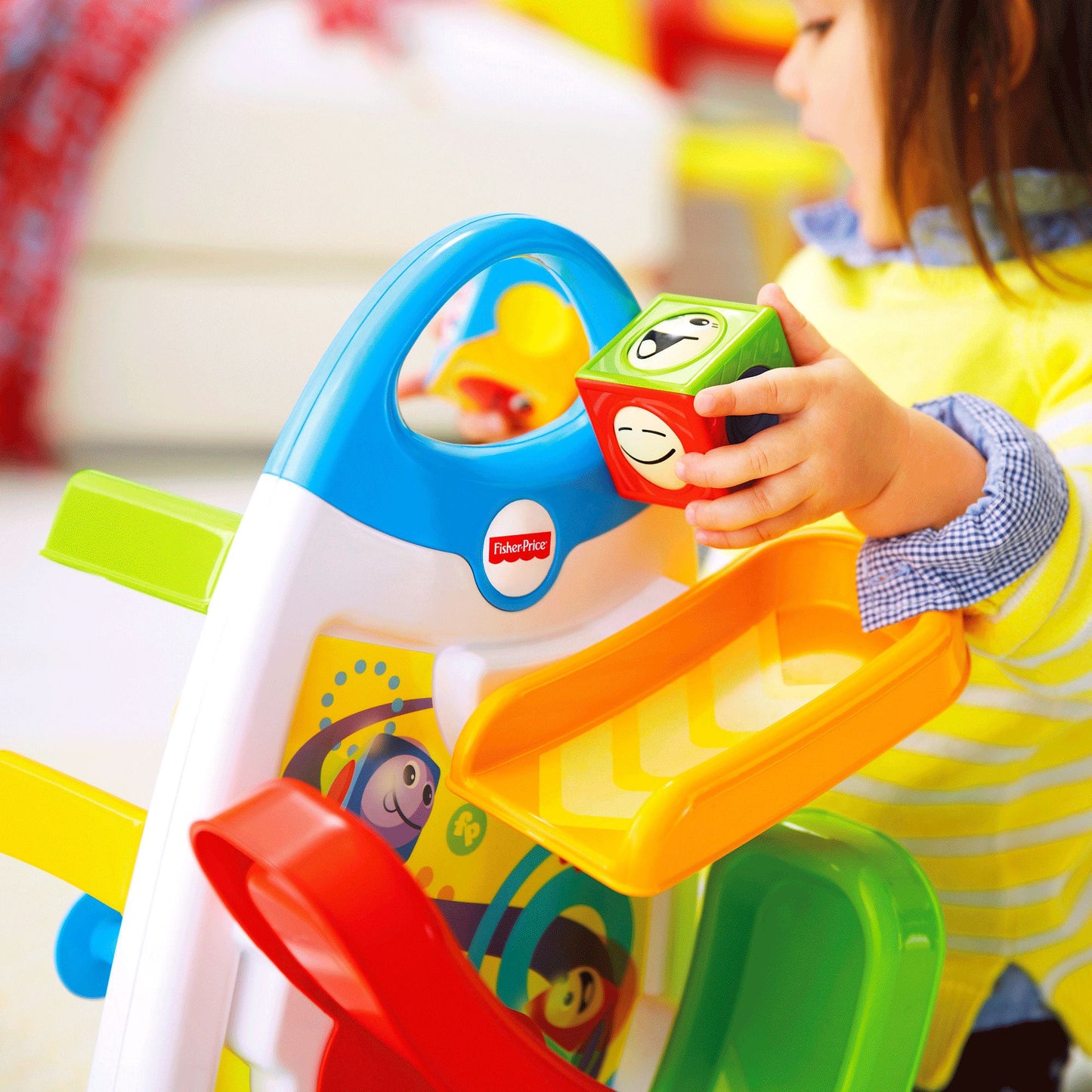 Fisher-Price Roller Blocks Play Wall