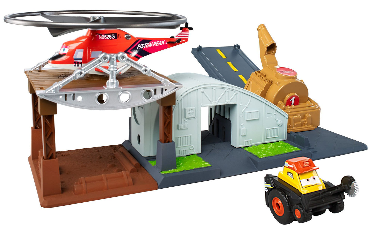 Disney Planes: Fire & Rescue Riplash Flyers Rip N Rescue Headquarters Playset