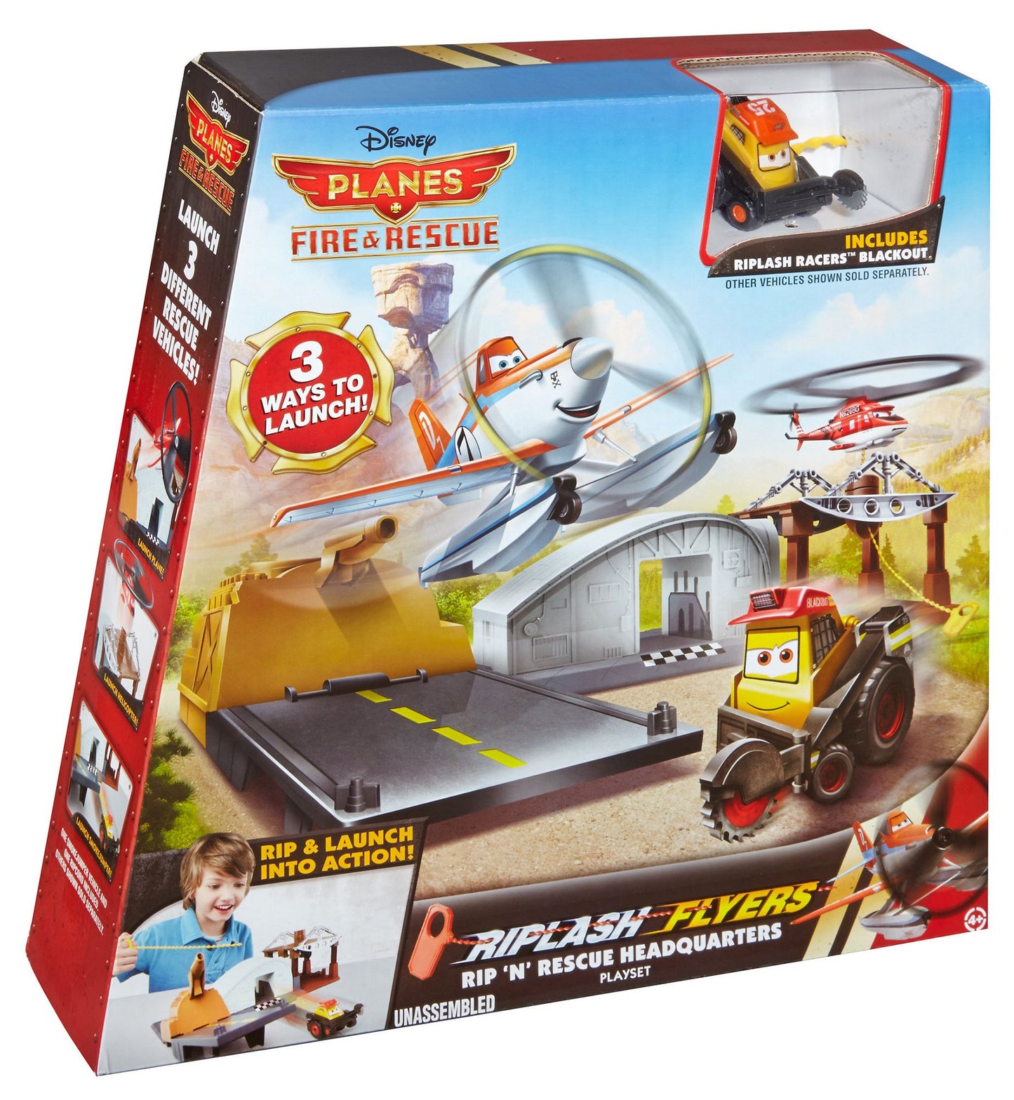 Disney Planes: Fire & Rescue Riplash Flyers Rip N Rescue Headquarters Playset