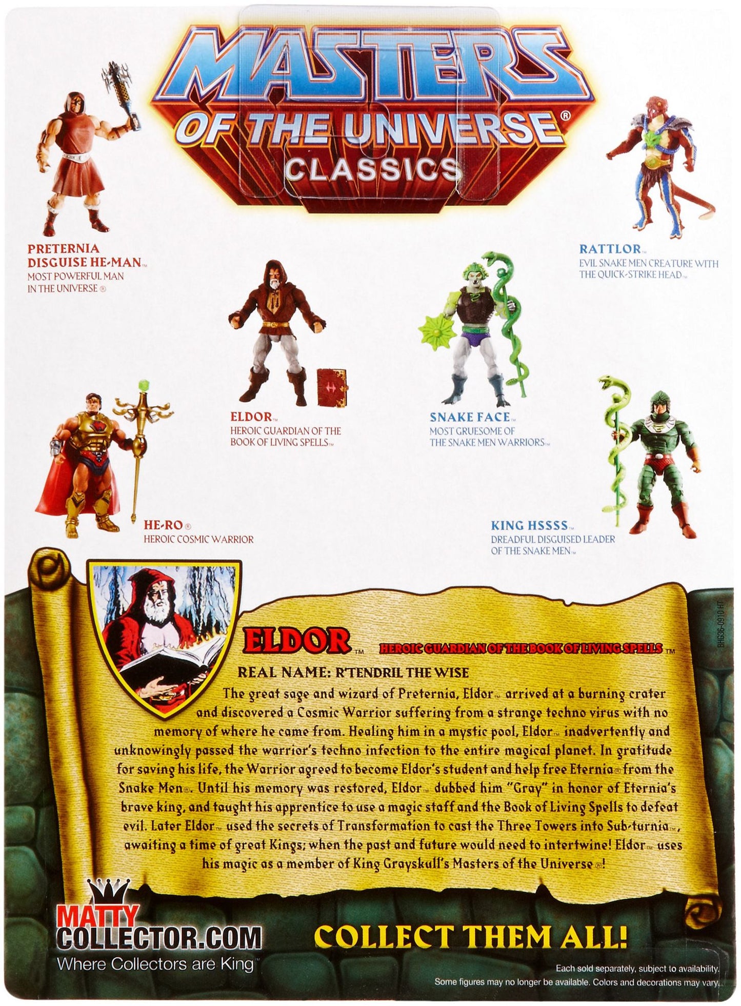 Masters of the Universe Eldor? Figure