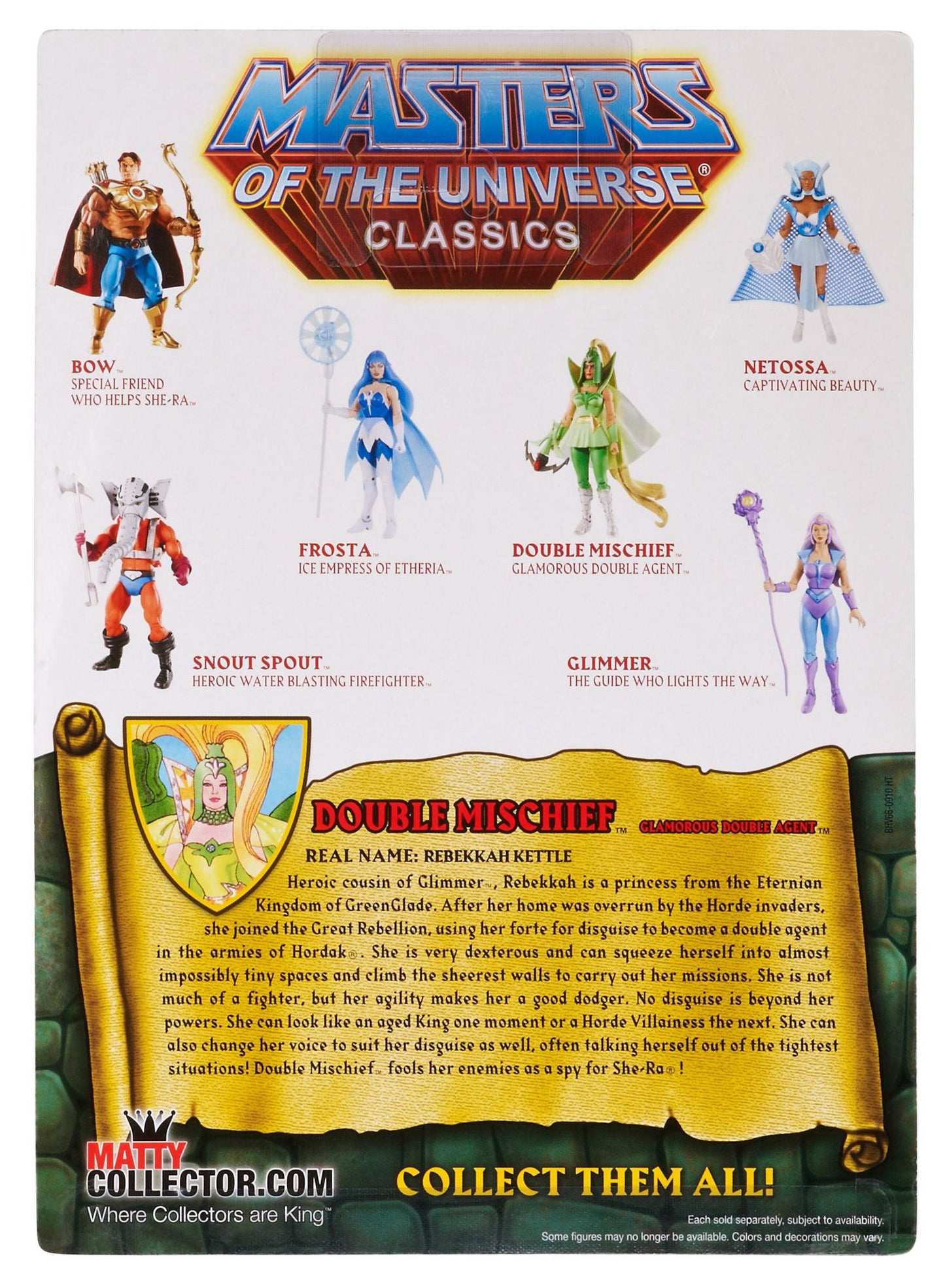 Masters of the Universe She-Ra Princess of Power Classics Action Figure Double Mischief