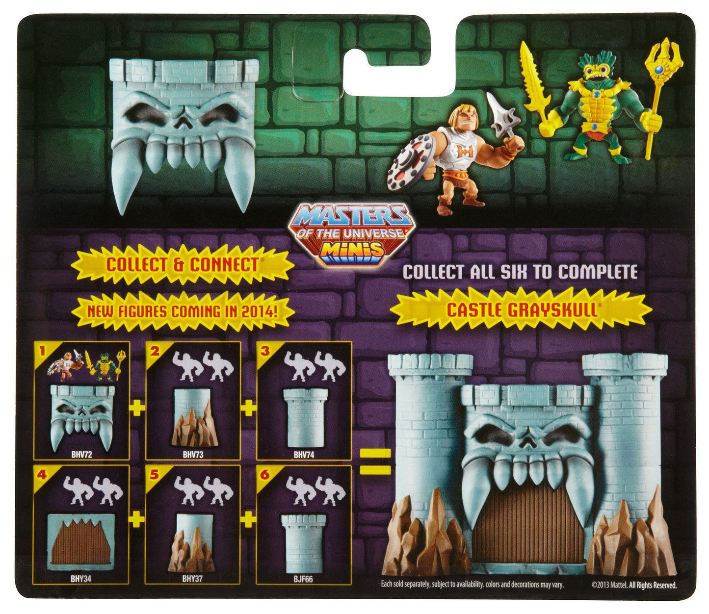 Masters of the Universe¿ Mini He-Man¿ and Mer-Man¿ Figures