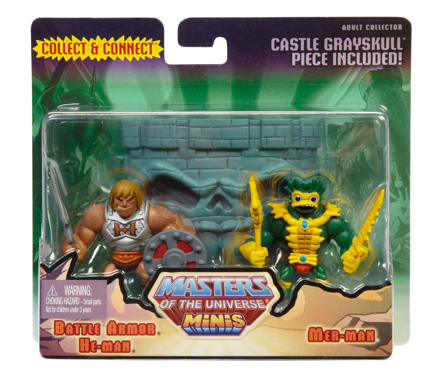 Masters of the Universe¿ Mini He-Man¿ and Mer-Man¿ Figures