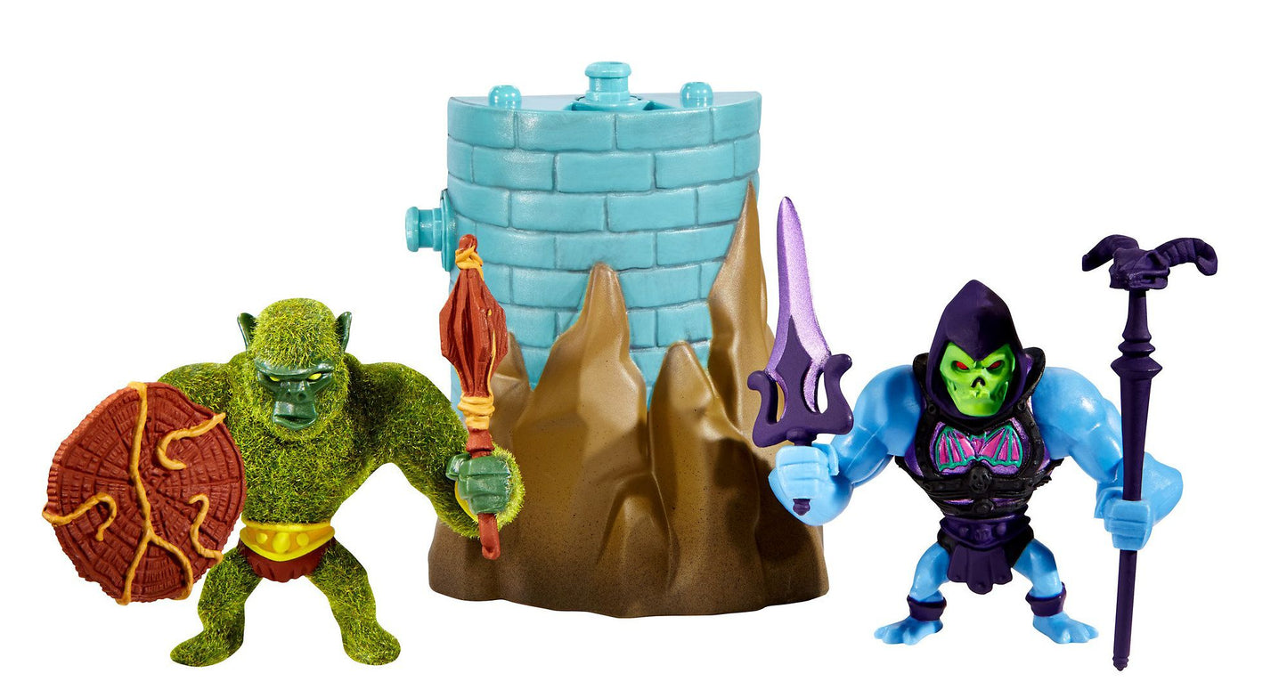 Masters of the Universe Minis Mossman & Battle Armor Skeletor Exclusive Mini Figure 2-Pack