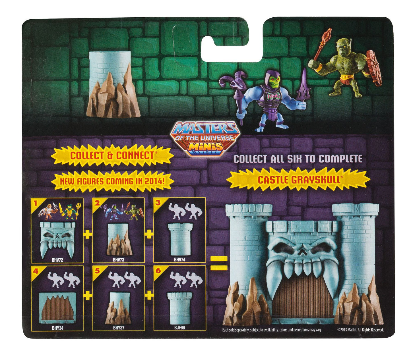 Masters of the Universe Minis Mossman & Battle Armor Skeletor Exclusive Mini Figure 2-Pack