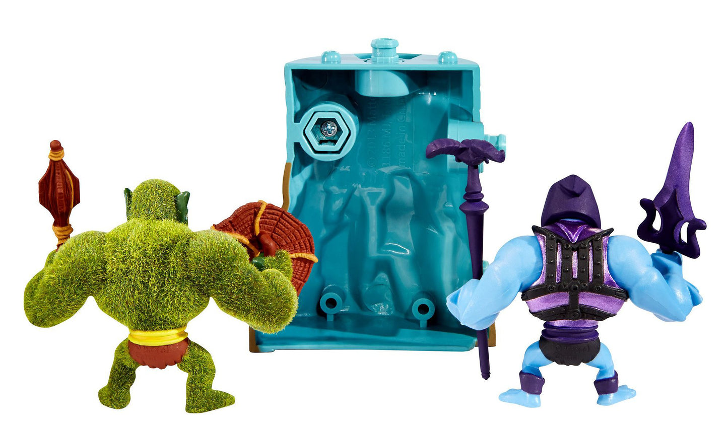 Masters of the Universe Minis Mossman & Battle Armor Skeletor Exclusive Mini Figure 2-Pack