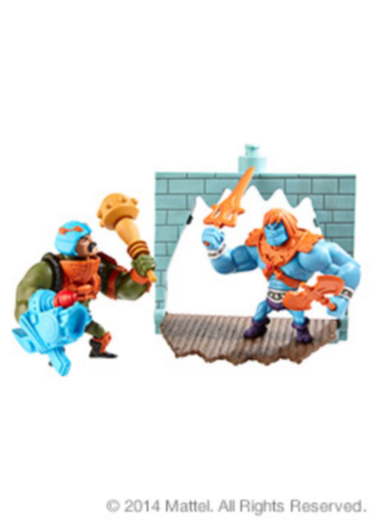 Masters of the Universe Mini Faker¿ and Man-At-Arms¿ Figures