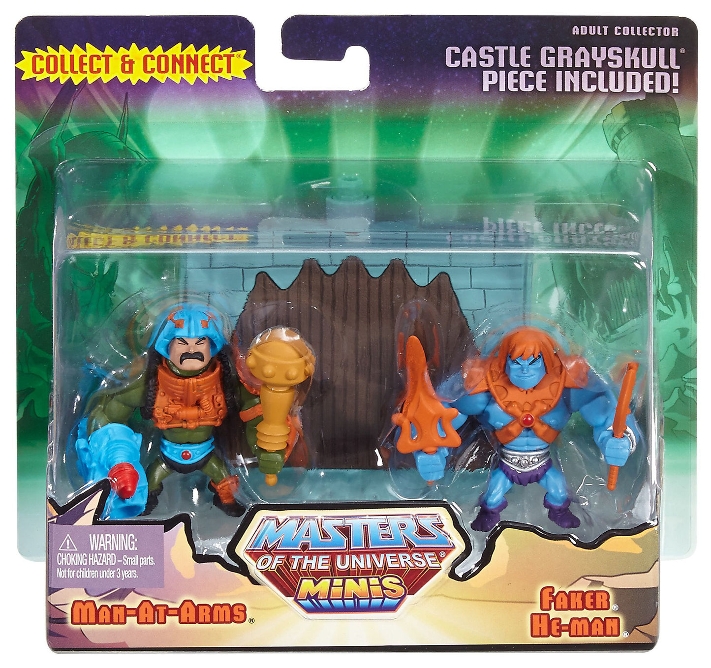 Masters of the Universe Mini Faker¿ and Man-At-Arms¿ Figures