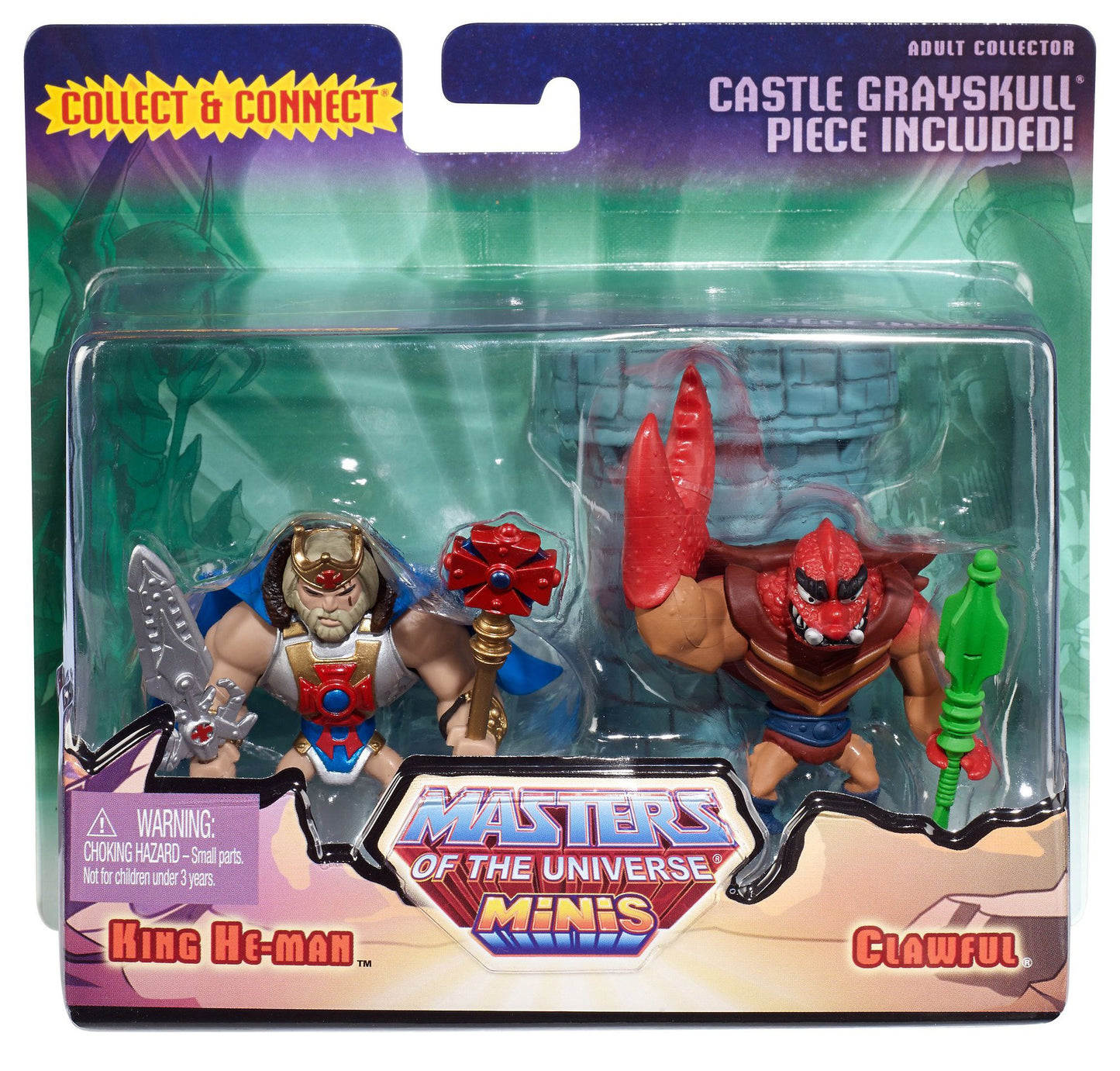 Masters of the Universe Mini King He-Man? & Clawful¿ Figures