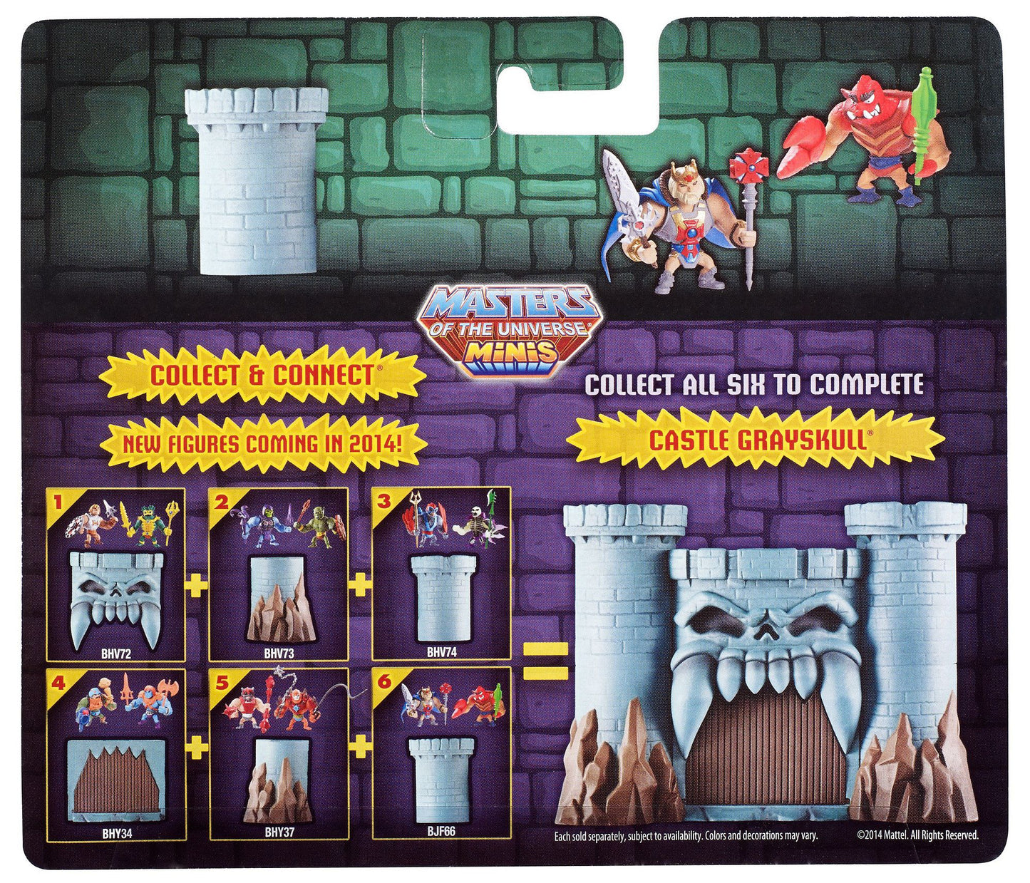 Masters of the Universe Mini King He-Man? & Clawful¿ Figures
