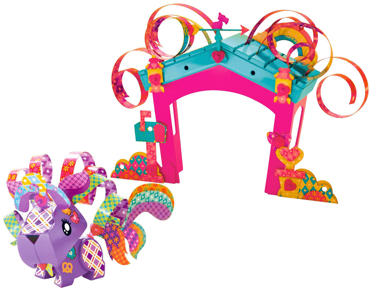 AmiGami Dog and Doghouse Playset