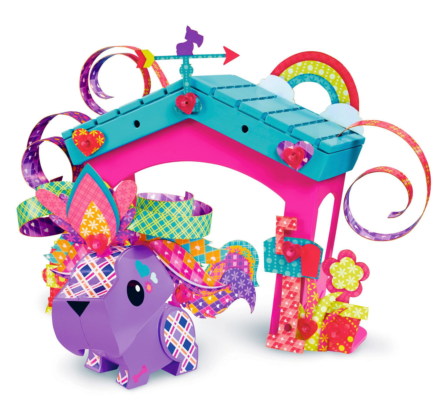 AmiGami Dog and Doghouse Playset