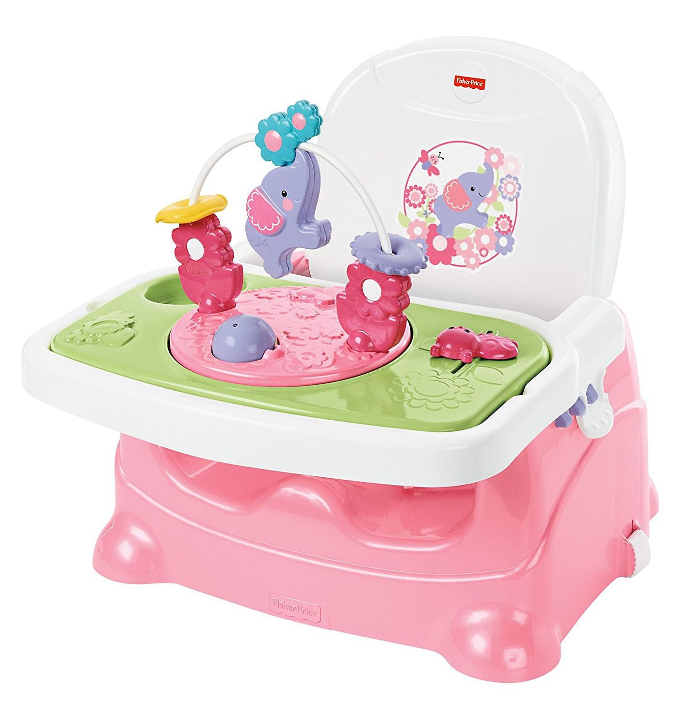 Fisher-Price Pretty in Pink Booster Seat, Elephant