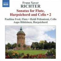 Franz Xaver Richter: Sonatas for Flute, Harpsichord & Cello, Vol. 2