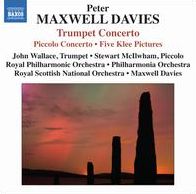 Peter Maxwell Davis: Trumpet Concerto; Piccolo Concerto