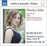 Schumann: Paganini Caprices; Humoreske