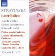 Stravinsky: Later Ballets