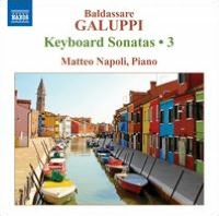 Baldassare Galuppi: Keyboard Sonatas, Vol. 3
