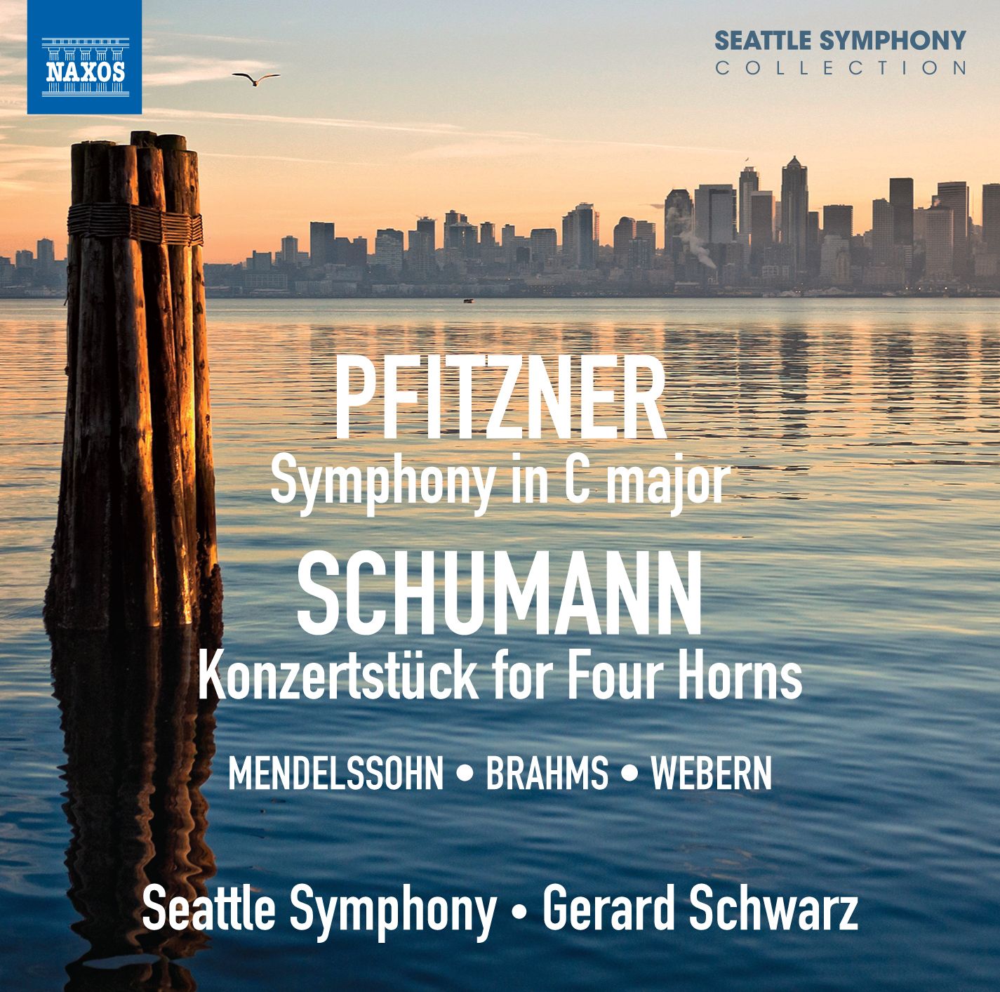 Pfitzner: Symphony in C; Schumann: Konzertstuck for Horn