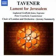 Tavener: Lament for Jerusalem
