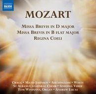Mozart: Missa Brevis In D Major; Missa Brevis In B Flat Major; Regina Coeli