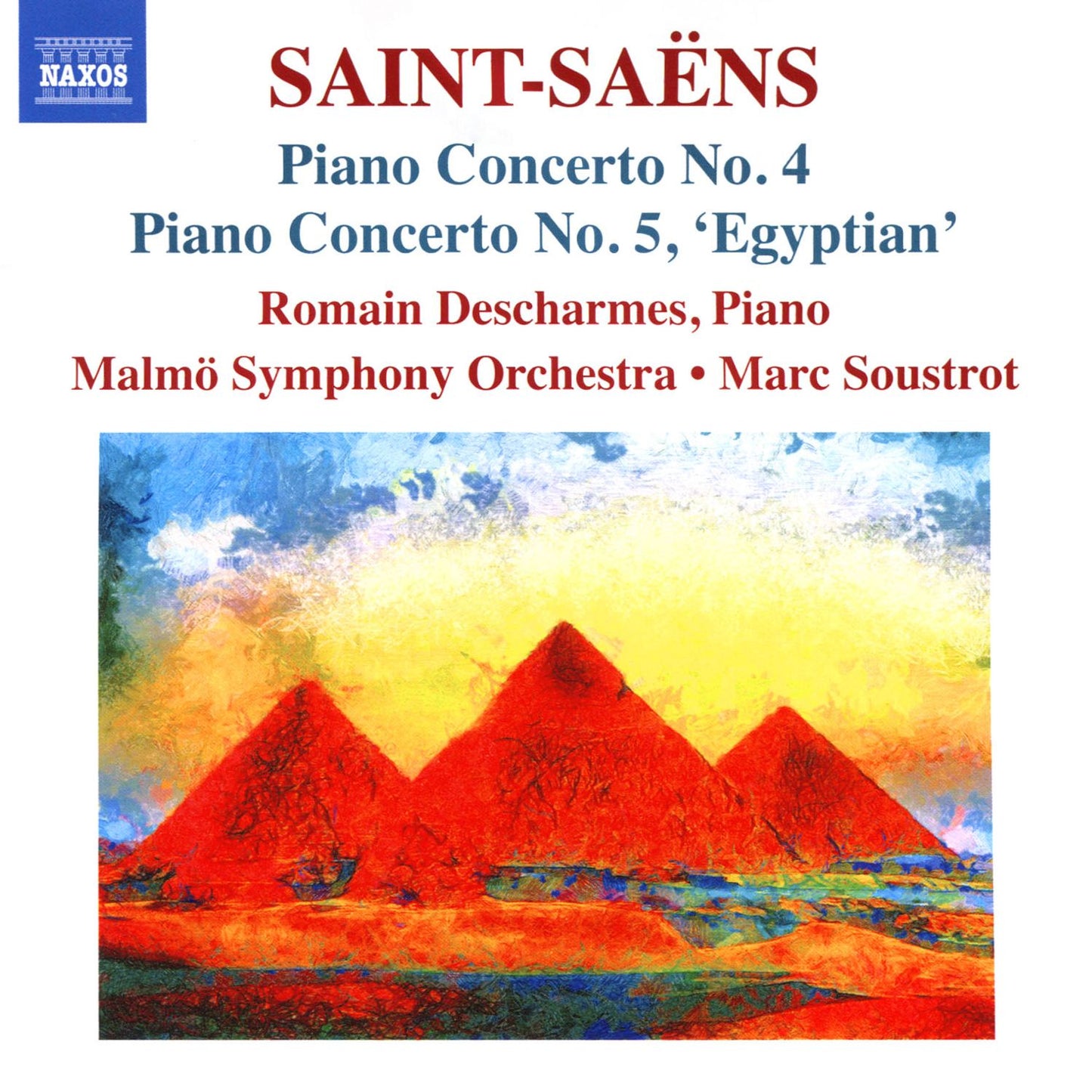 Saint-Saëns: Piano Concerto No. 4; Piano Concerto No. 5, 'Egyptian'