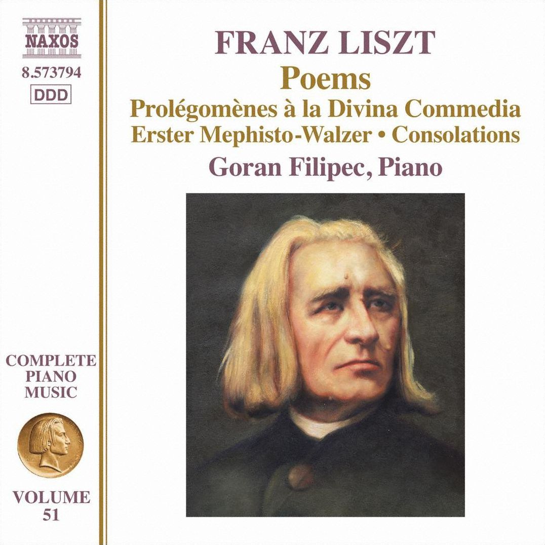 Complete Piano Music 51 (Liszt / Filipec)