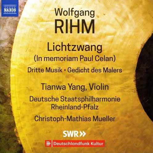 Music For Violin & Orchestra 1 (Rihm / Mueller / Yang)