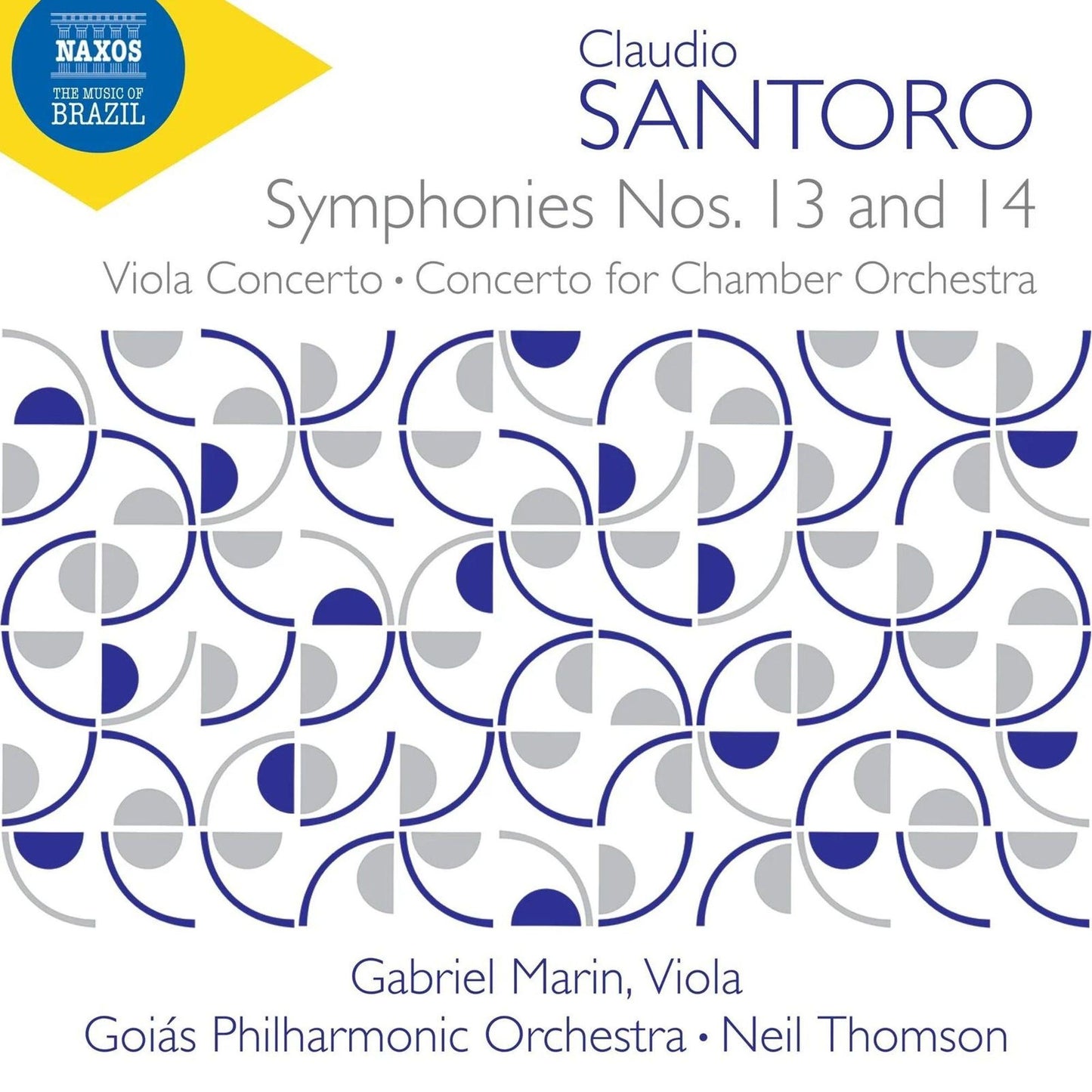 Santoro: Sym No. 13: SYM NO. 14: Viola Con: Con (Gabriel Marin)