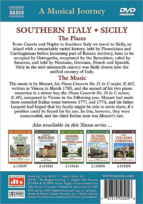 A Musical Journey: Southern Italy and Sicily