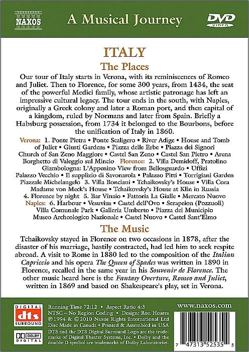 A Musical Journey: Italy - Verona and Romeo and Juliet/Florence/Naples