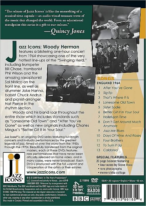 Jazz Icons: Woody Herman - Live in '64