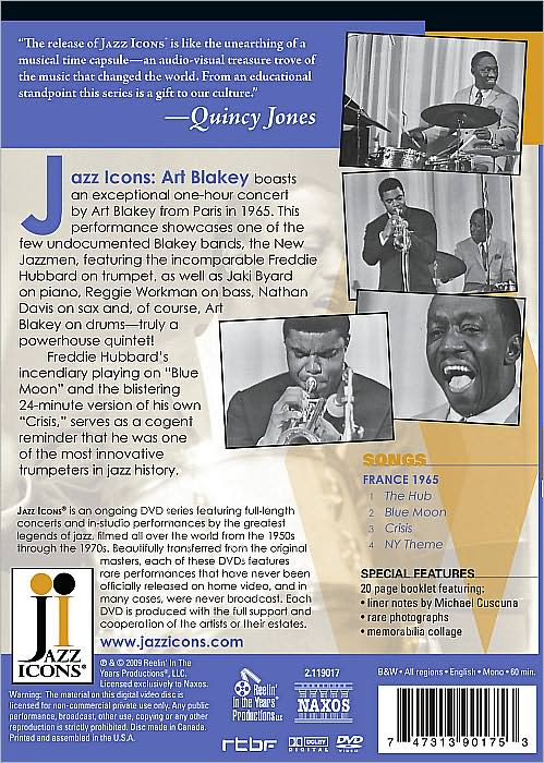 Jazz Icons: Art Blakey - Live in '65