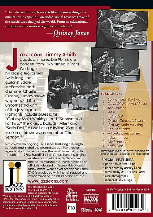 Jazz Icons: Jimmy Smith - Live in '69