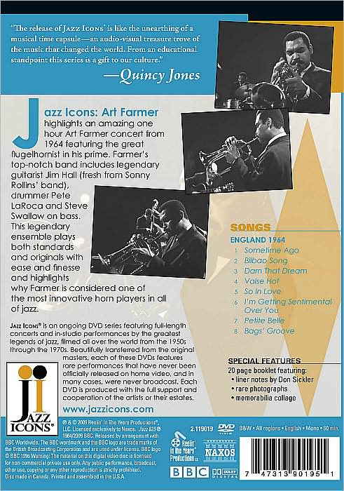 Jazz Icons: Art Farmer - Live In '64