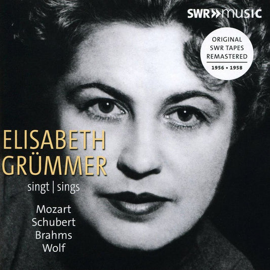 Elisabeth Grümmer sings Mozart, Schubert, Brahms, Wolf