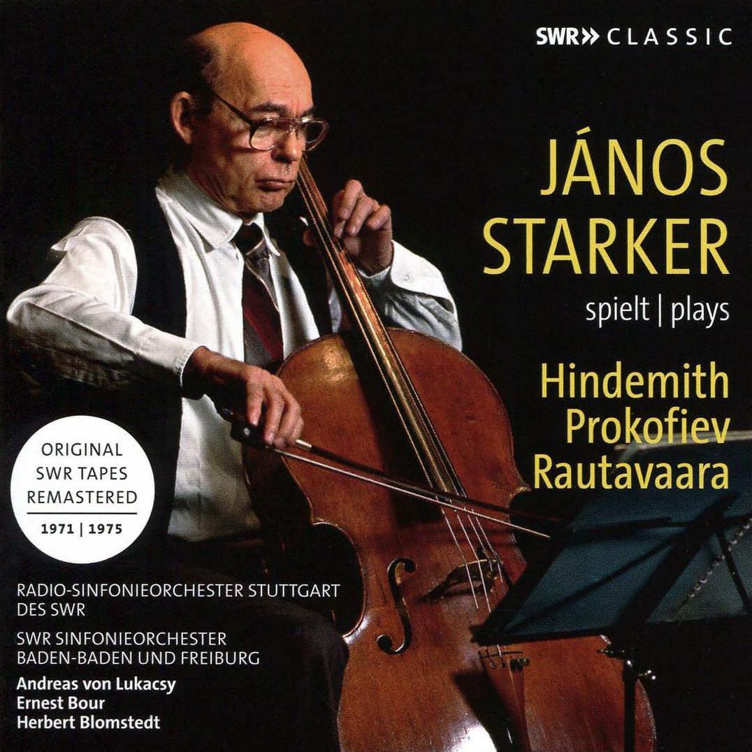 Jnos Starker Plays Hindemith, Prokofiev, Rautavaara