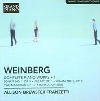 Mieczyslaw Weinberg: Complete Piano Works, Vol. 1