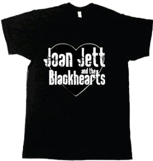 Joan Jett & The Blackhearts Logo (Blk) (Sm) (Joan Jett & The Blackhearts)