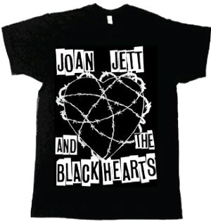 Barbed Wire (Blk) (Lg) (Joan Jett & The Blackhearts)