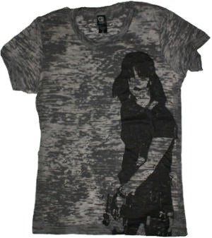 Bad Reputation Silhouette Burnout (Gry) (Wxl) (Joan Jett)