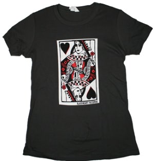 Queen Of Blackhearts Womens Tee