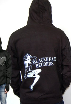 Blackheart Pin-Up Womens Hoodie