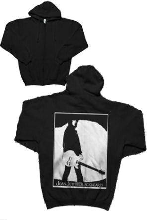 Joan Jett Guitar Men's Hoodie (Joan Jett & The Blackhearts)