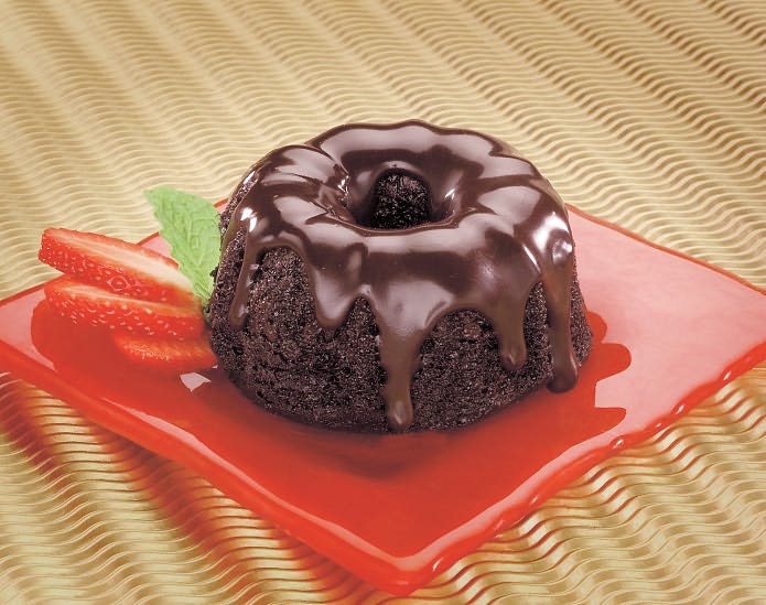 Chocolate on Chocolate Big Baby Bundt Cake
