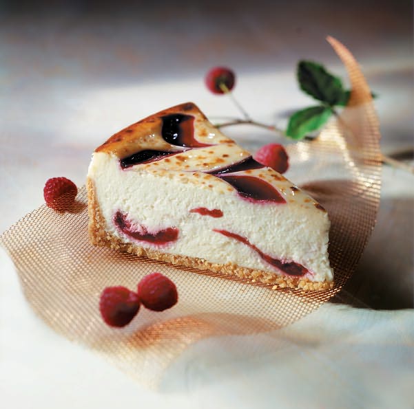 Raspberry White Chocolate Cheese Brulée®