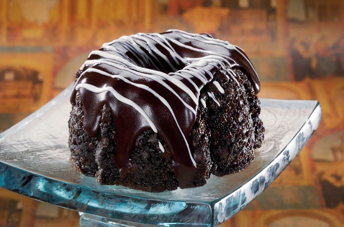 Chocolate Bundt Cake with White Chocolate Drizzle