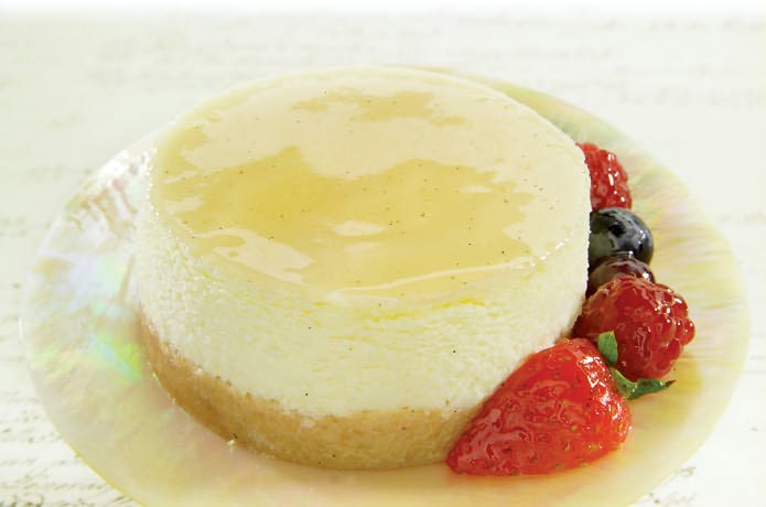Uptown Vanilla Bean Cheesecake