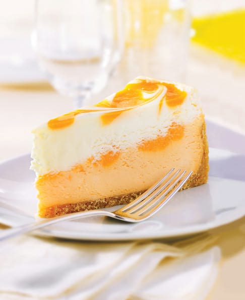 Orange Cream Cheesecake