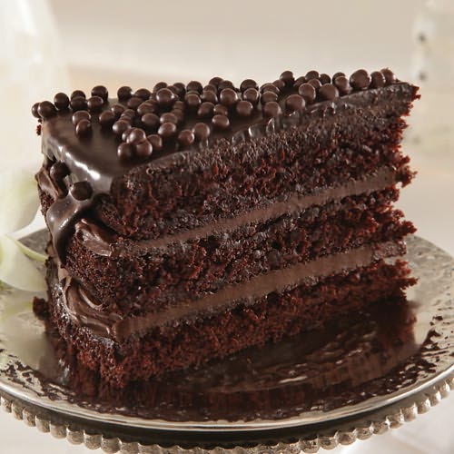 Chocolate Raspberry Crisp Cake